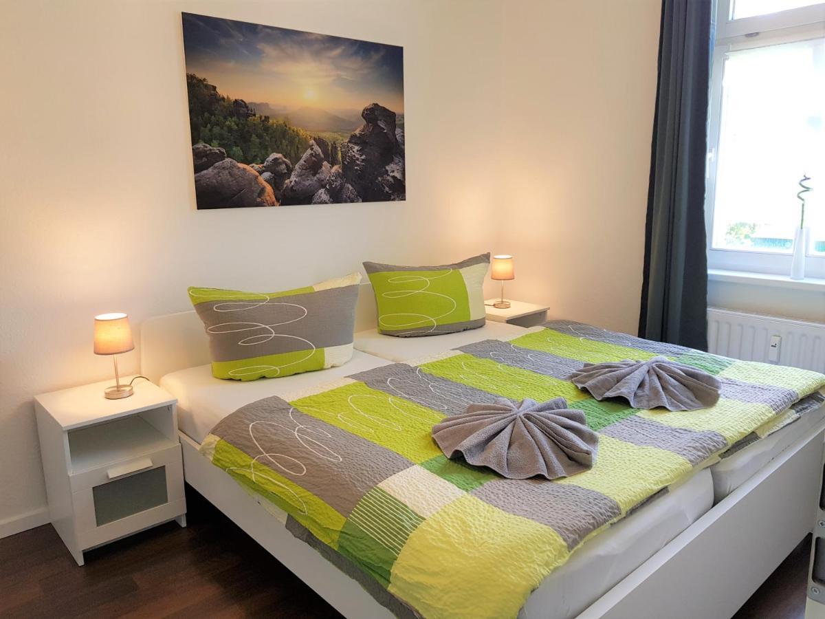 Apartmenthaus Luise Bad Schandau Exterior foto