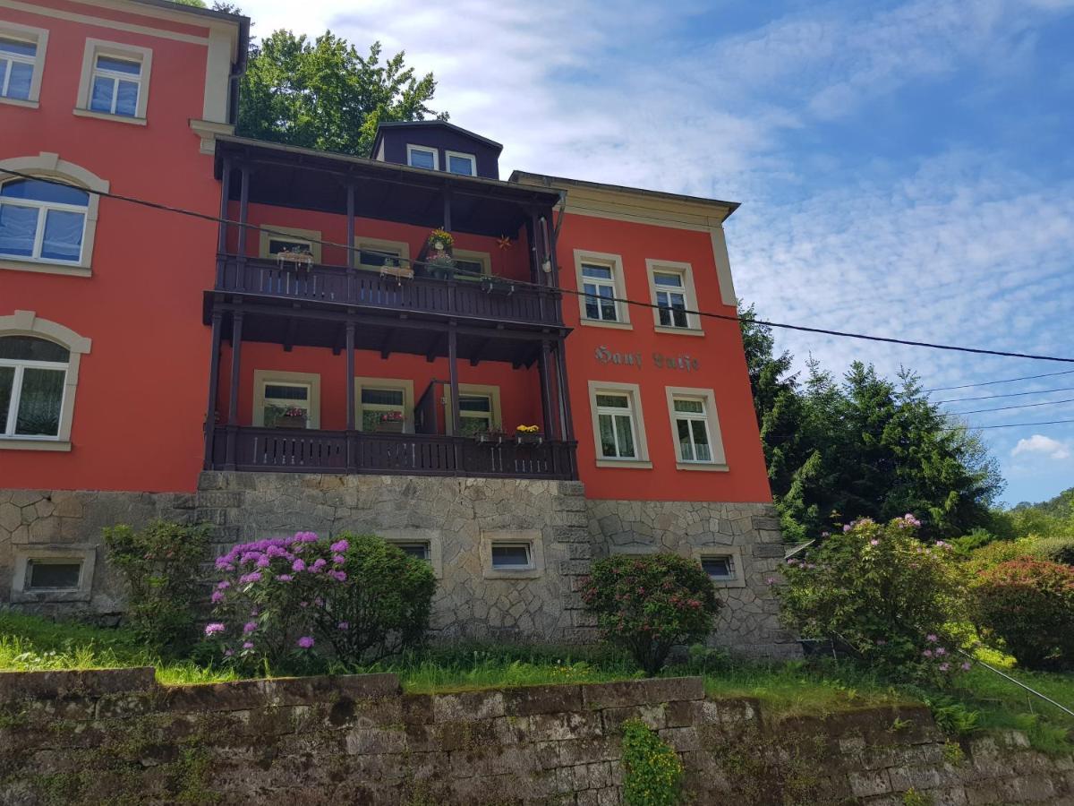 Apartmenthaus Luise Bad Schandau Exterior foto
